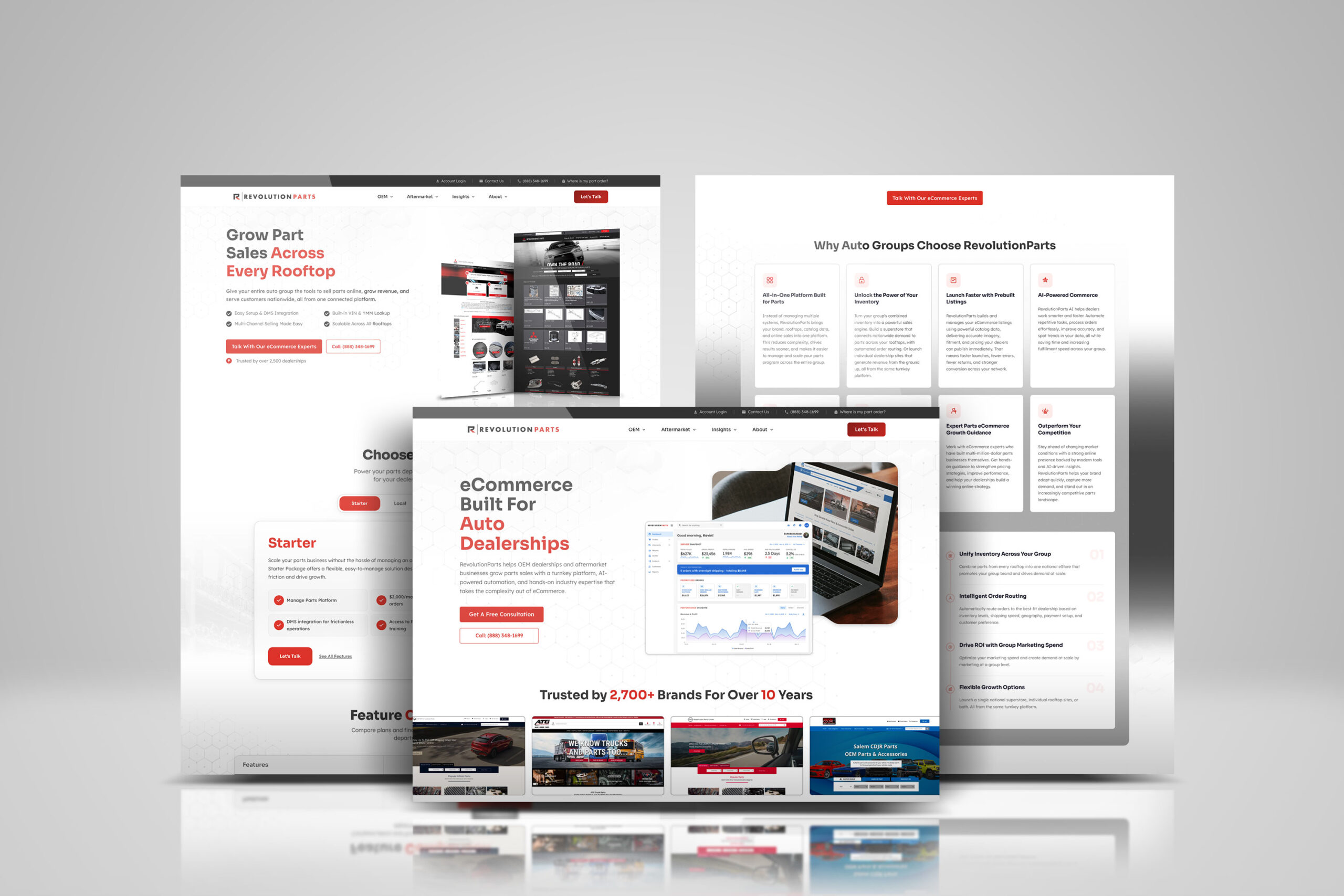 RevolutionParts web